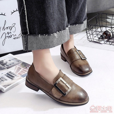 【2017春季新款女鞋皮帶扣粗跟單鞋女淺口平底小皮鞋懶人鞋廠家批發(fā)前陳七區(qū)17號蘭可鞋業(yè)&007】蒼南縣龍港亮麗鞋廠 - 產(chǎn)品庫